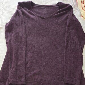 Woolx Eva Tunic Deep Plum 1x